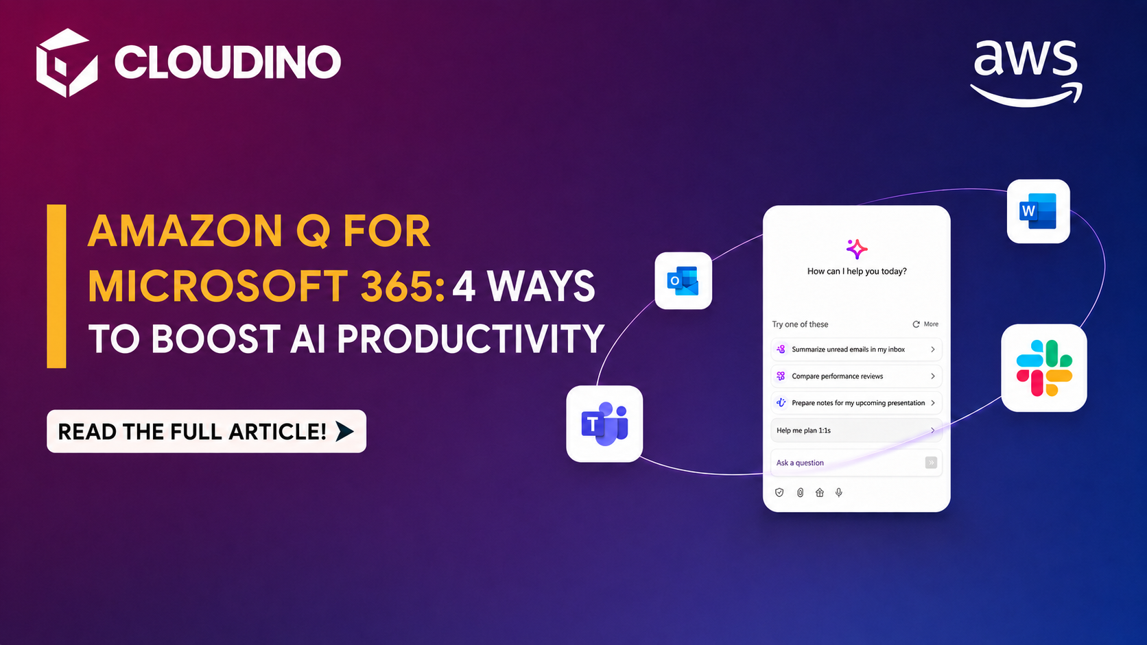 Amazon Quick for Microsoft 365: 4 Breakthrough Ways to Boost AI Productivity