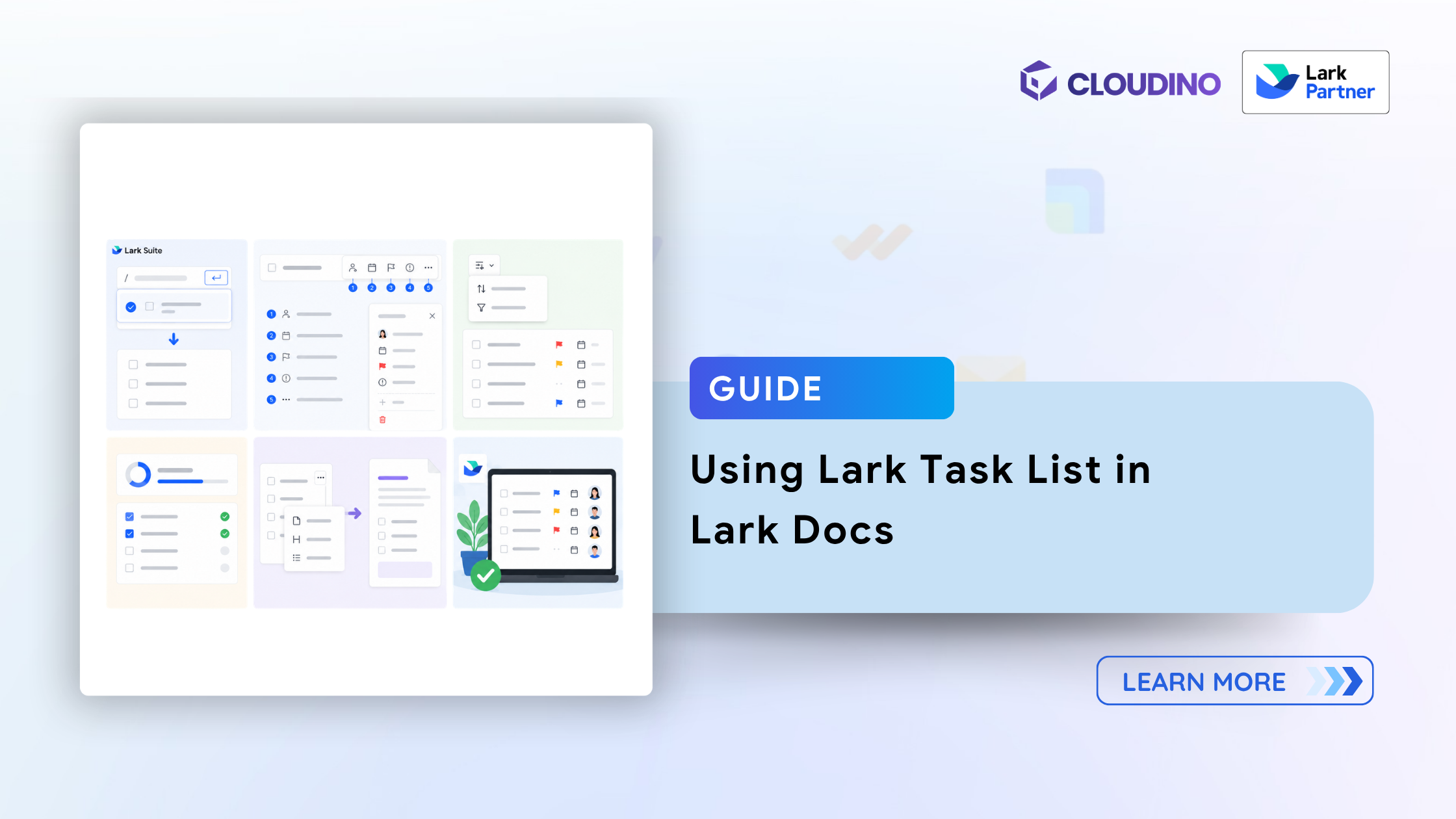 Guide to Using Lark Task List in Lark Docs